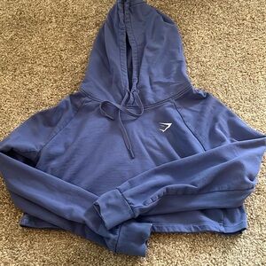 Gymshark women’s cropped hoodie. Size M, gently used.
